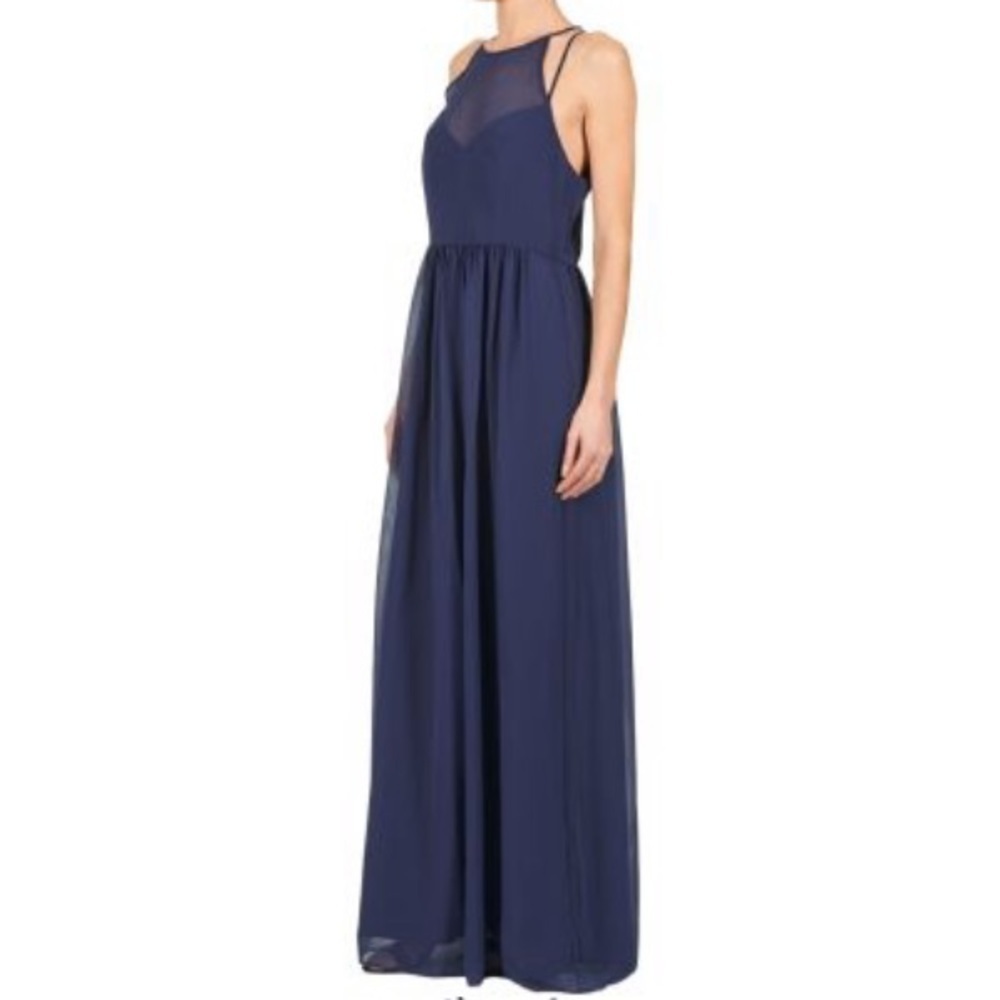 BCBGeneration Lucrece Marine Formal Maxi Dress